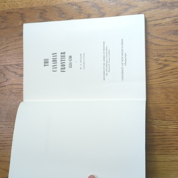 The Canadian Frontier 1534-1760 W. J. Eccles Paperback Nonfiction History Book - Picture 5 of 16